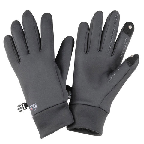 Gray Driving Gloves