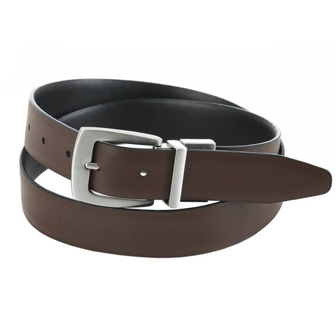 Slim Brown Men's Belt